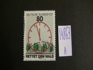 Фото марки Германия ФРГ 1985г