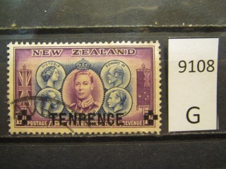 Фото марки Новая Зеландия 1944г