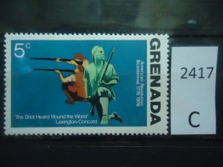 Фото марки Гренада 1976г **