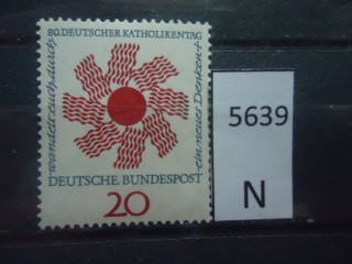 Фото марки Германия ФРГ 1964г **
