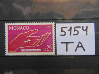 Фото марки Монако марка 1961г **