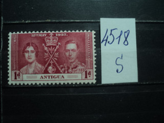 Фото марки Антигуа 1937г **