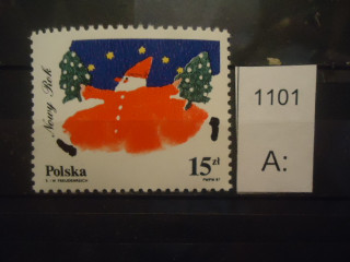 Фото марки Польша 1987г **