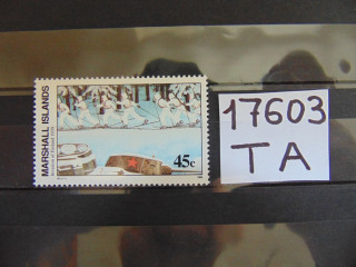 Фото марки Маршалловы Острова марка 1989г **