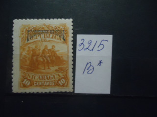 Фото марки Никарагуа 1892г *