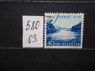 Фото марки Швейцария 1956г
