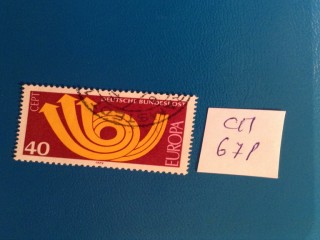Фото марки Германия 1969г