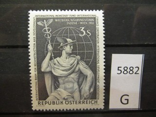 Фото марки Австрия 1961г *