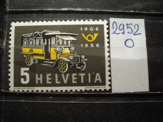 Фото марки Швейцария 1956г **