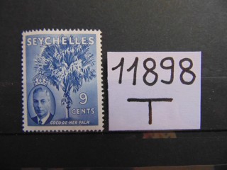 Фото марки Британские Сейшелы 1952г **