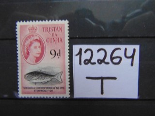 Фото марки Британский Тристран Да Кунья 1960г **