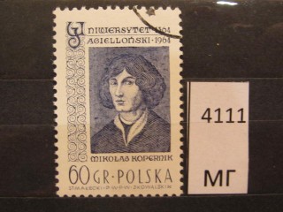 Фото марки Польша 1964г