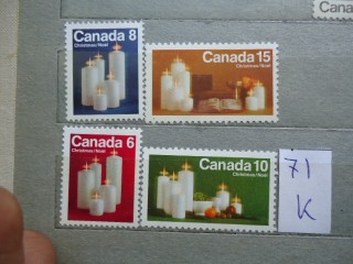 Фото марки Канада 1972г серия *