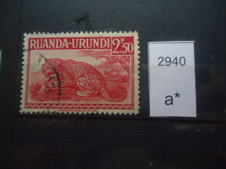 Фото марки Руанда-Урунди 1942-43гг
