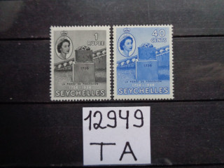 Фото марки Британские Сейшелы серия 1956г **