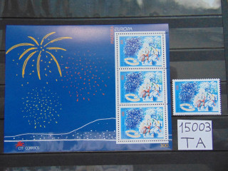 Фото марки Португальская Мадера марка+блок 1998г **