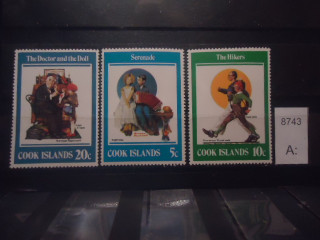 Фото марки Кука острова 1982г **