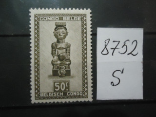 Фото марки Бельгийское Конго 1947г **