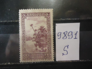 Фото марки Франц. Алжир 1936г *