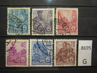 Фото марки ГДР 1955г серия