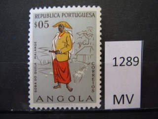 Фото марки Порт. Ангола 1957г *
