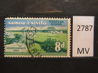 Фото марки Самоа 1962г