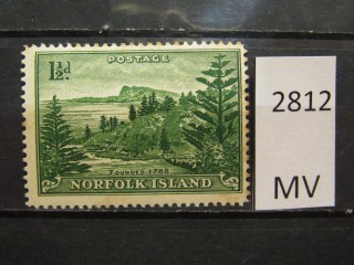 Фото марки Норфолк остров 1947г *