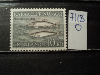 Фото марки Гренландия 1986г **