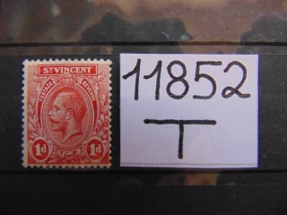 Фото марки Британский Св. Винсент 1921г *