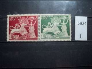 Фото марки Германия Рейх 1942г **