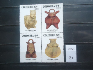 Фото марки Колумбия сцепка 15 евро **