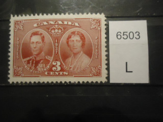 Фото марки Канада 1937г **