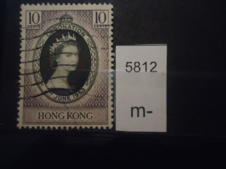 Фото марки Брит. Гонг Конг 1953г