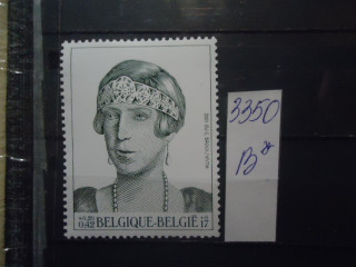 Фото марки Бельгия 2001г **