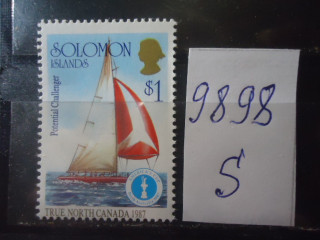 Фото марки Брит. Соломоновы острова 1986г **
