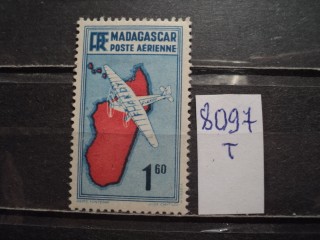Фото марки Франц. Мадагаскар 1941г *