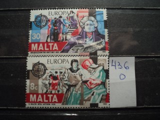 Фото марки Мальта серия 1982г **