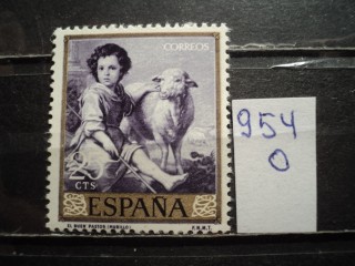 Фото марки Испания 1960г **