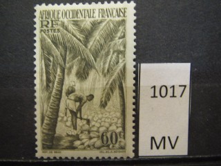 Фото марки Франц. Западная Африка 1947г *