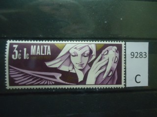 Фото марки Мальта 1972г **