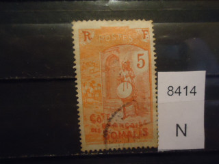 Фото марки Франц. Сомали 1915-33гг