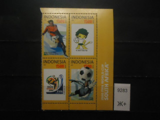 Фото марки Индонезия 2010г сцепка **