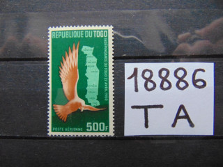 Фото марки Того авиапочта 1960г **