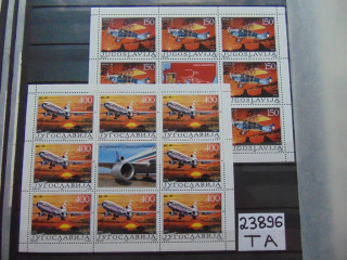 Фото марки Югославия серия малых листов 1987г **