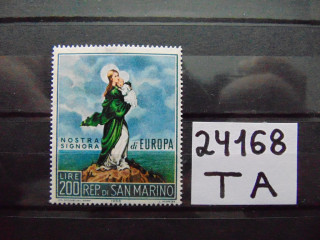 Фото марки Сан Марино марка 1966г **