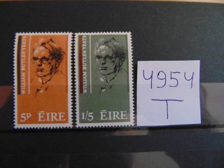 Фото марки Ирландия серия 1965г **