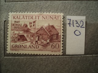 Фото марки Гренландия 1970г **