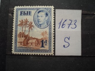 Фото марки Фиджи 1938г *