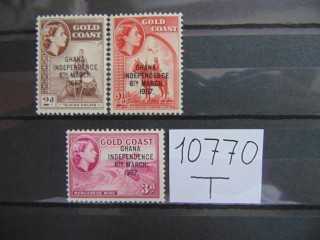 Фото марки Британский Золотой Берег 1957г **