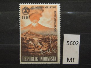 Фото марки Индонезия 1967г *